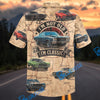 Bluejose Personalized Classic Chevy Chevelle SS Route 66 All-Over Print Hawaiian Shirt