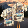 Bluejose Route 66 100th Anniversary Vintage Map Hawaiian Shirt