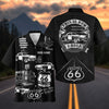 Bluejose Personalized Route 66 100 Years Classic Car Hawaiian Shirt