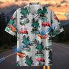 Bluejose Personalized Car Vintage Classic Pickup Truck Tropical Island Hawaiian Shirt