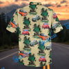 Bluejose Personalized Car Vintage Classic Pickup Truck Tropical Island Hawaiian Shirt
