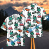 Bluejose Personalized Car Vintage Classic Pickup Truck Tropical Island Hawaiian Shirt