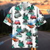 Bluejose Personalized Car Vintage Classic Pickup Truck Tropical Island Hawaiian Shirt