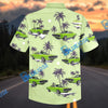 Bluejose Personalized Car Classic Muscle Car Palm Tree Hawaiian Shirt