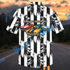 Bluejose Personalized Car ''Born To Dominate Classic'' Muscle Car Hawaiian Shirt