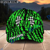 BlueJose Personalized Multicolor Dirt Track Racing Cap (10 colors)