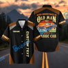 BlueJose Custom Photo Personalized Never Underestimate an Old Man Born in 1965 with a Classic Car Hawaiian Shirt