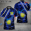 BlueJose Tennis Paint Splash Personalized Name, Team Name Unisex Shirt ( 6 Colors )