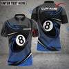 BlueJose Billiards 8 Ball Pool Personalized Name, Team Name Unisex Shirt ( 6 Colors )