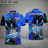 BlueJose Darts Water & Fire Personalized Name, Team Name Shirt ( 6 Colors)