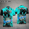 BlueJose Darts Water & Fire Personalized Name, Team Name Shirt ( 6 Colors)