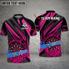 BlueJose Darts Laser Fire Personalized Name, Team Name Shirt ( 6 Colors)