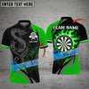 BlueJose Darts Poison Snake Personalized Name, Team Name 3D Shirt ( 6 Colors)