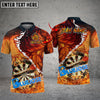 BlueJose Darts Volcanic Lava Personalized Name, Team Name Shirt (6 Colors)