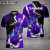 BlueJose Bowling And Pins Blazing Strike Customized Name 3D Shirt ( 5 Colors)