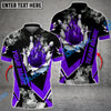 BlueJose Bowling And Pins Flame Declare War Customized Name 3D Shirt (5 Colors)