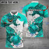 BlueJose Bowling And Pins Hell Eagle Customized Name 3D Shirt (6 Colors)