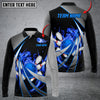BlueJose Flame Bowling And Pins Tornado Pattern Customized Name 3D Shirt (4 Colors), Personalized Shirts For Bowling Players