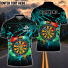 BlueJose Dartboard Personalized Name, Team Name Shirt (4 Colors)