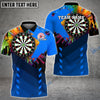 BlueJose Darts Board Colorful Personalized Name, Team Name Shirt (5 Colors)