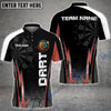 BlueJose Darts Board Personalized Name, Team Name Shirt (5 Colors)