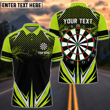 BlueJose Thunder Darts Personalized Name, Team Name Shirt (12 Colors)