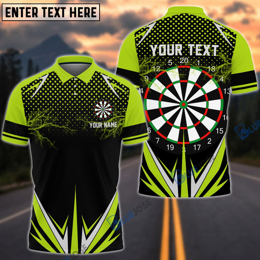 BlueJose Thunder Darts Personalized Name, Team Name Shirt (12 Colors)