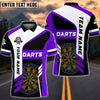 BlueJose Dart Board Personalized Name, Team Name Shirt (4 Colors)