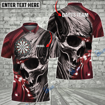 BlueJose Skull BR Custom Darts Shirts
