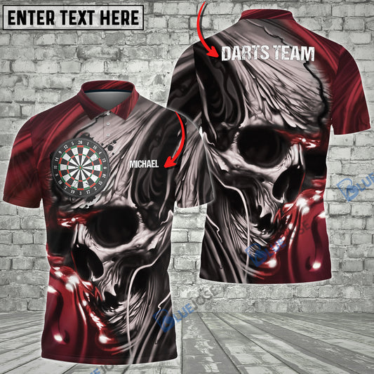 BlueJose Skull BR Custom Darts Shirts