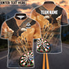 BlueJose Dartboard Eagle Personalized Name, Team Name Shirt