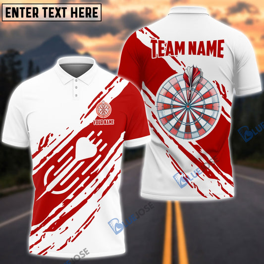 BlueJose Dartboard And Dart Personalized Name, Team Name Shirt (4 Colors)