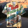 Bluejose Hot Rod Robot Versus The Hideous Claw Hawaiian Shirt
