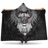 VikingStyle Hooded Blanket - God Odin and His Raven Hooded Blanket A94