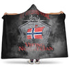 VikingStyle Hooded Blanket - Viking Norway Drakka Scandinavian Hooded Blanket A31