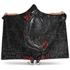 VikingStyle Hooded Blanket - Viking on a Tree Branch Hooded Blanket A35