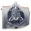 VikingStyle Hooded Blanket - Ouroboros Celtic Style Hooded Blanket A35