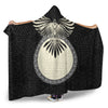 VikingStyle Hooded Blanket - Viking Raven Gold Hooded Blanket A95