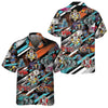 Bluejose Hot Rod Car Show Hawaiian Shirt