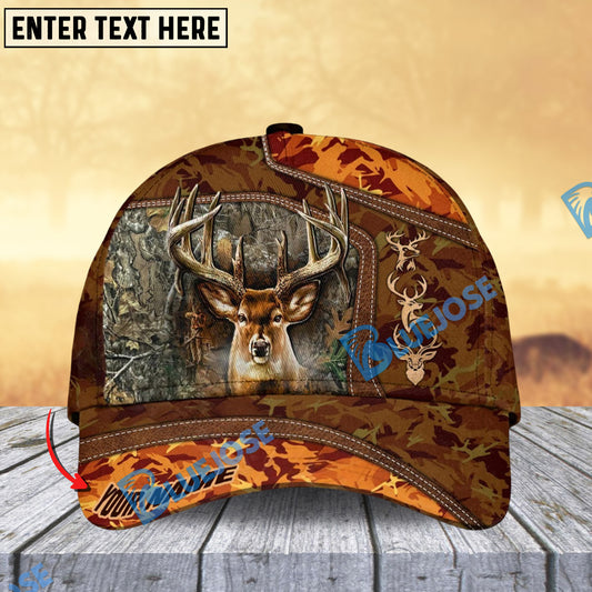 BlueJose Collab Artist Deer Hunting Camo Multicolor Personalized 3D Cap