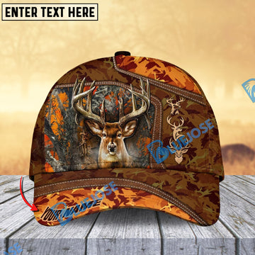 BlueJose Collab Artist Deer Hunting Camo Multicolor Personalized 3D Cap