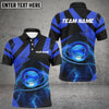 BlueJose Bowling Spinning Lightning Thunder Personalized Name, Team Name Shirt (4 Colors)