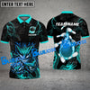 BlueJose Bowling And Pins Evil Flame Dragon Customized Name 3D Shirt (4 Colors)