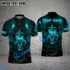 BlueJose Darts Fire Dragon And Skull Personalized Name, Team Name Shirt (4 Colors)