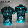 BlueJose Darts Blast Magma Dragon Personalized Name, Team Name 3D Shirt (4 Colors)