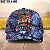 BlueJose Deer Hunting Camo USA Flag Multicolor Personalized Cap