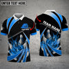 BlueJose Bowling And Pins Fire Spining Spike Customized Name 3D Shirt (6 Colors)