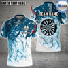 BlueJose Darts Grunge Paint  Personalized Name, Team Name Shirt (6 Colors)