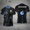 BlueJose Bowling And Pins Black Panther Pro Multicolor Customized Name 3D Shirt (6 Colors)