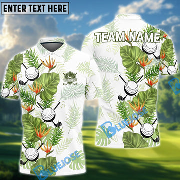 BlueJose Golf Tropical Fairway Customized Name, Team Name Shirt